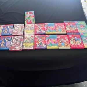 Vintage Disney & Cartoon Valentine Card Packs - Assorted Characters lot of 19